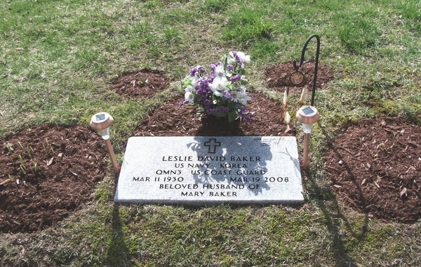 (Picture of BAKER's Grave)